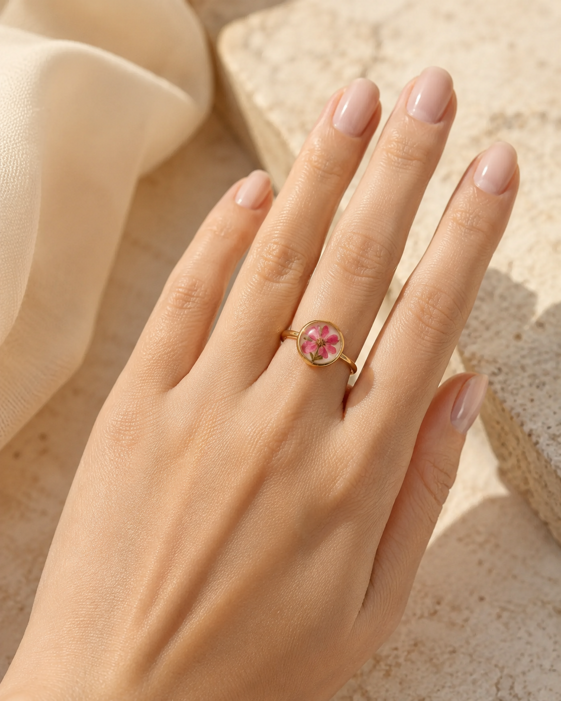Wildflower Gold Ring