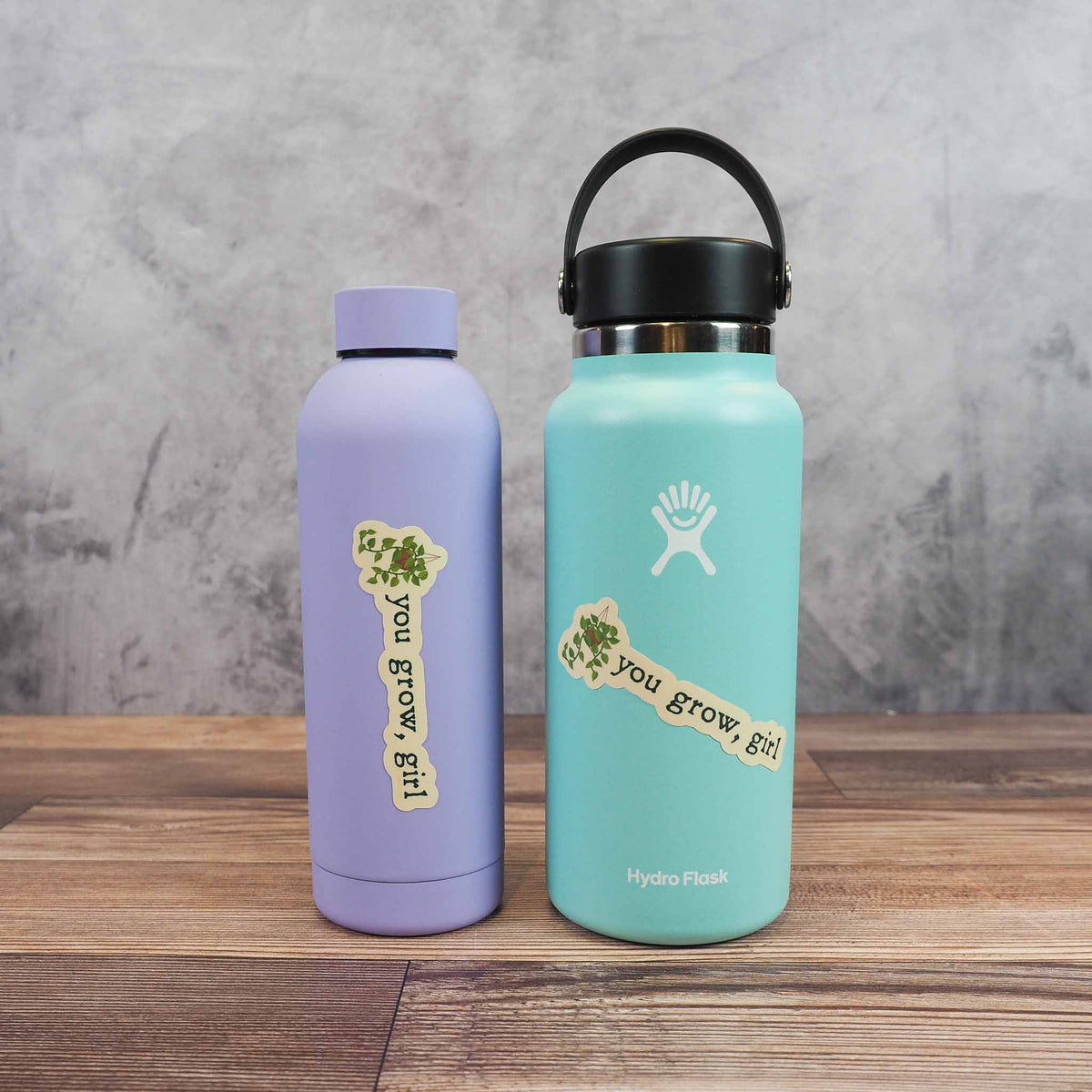 You Grow Girl Plant Sticker