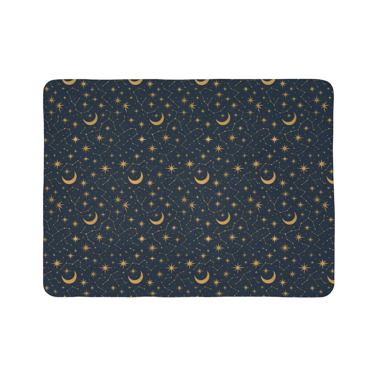DipaliZ Celestial Sherpa Blanket Ultimate Warmth Fleece