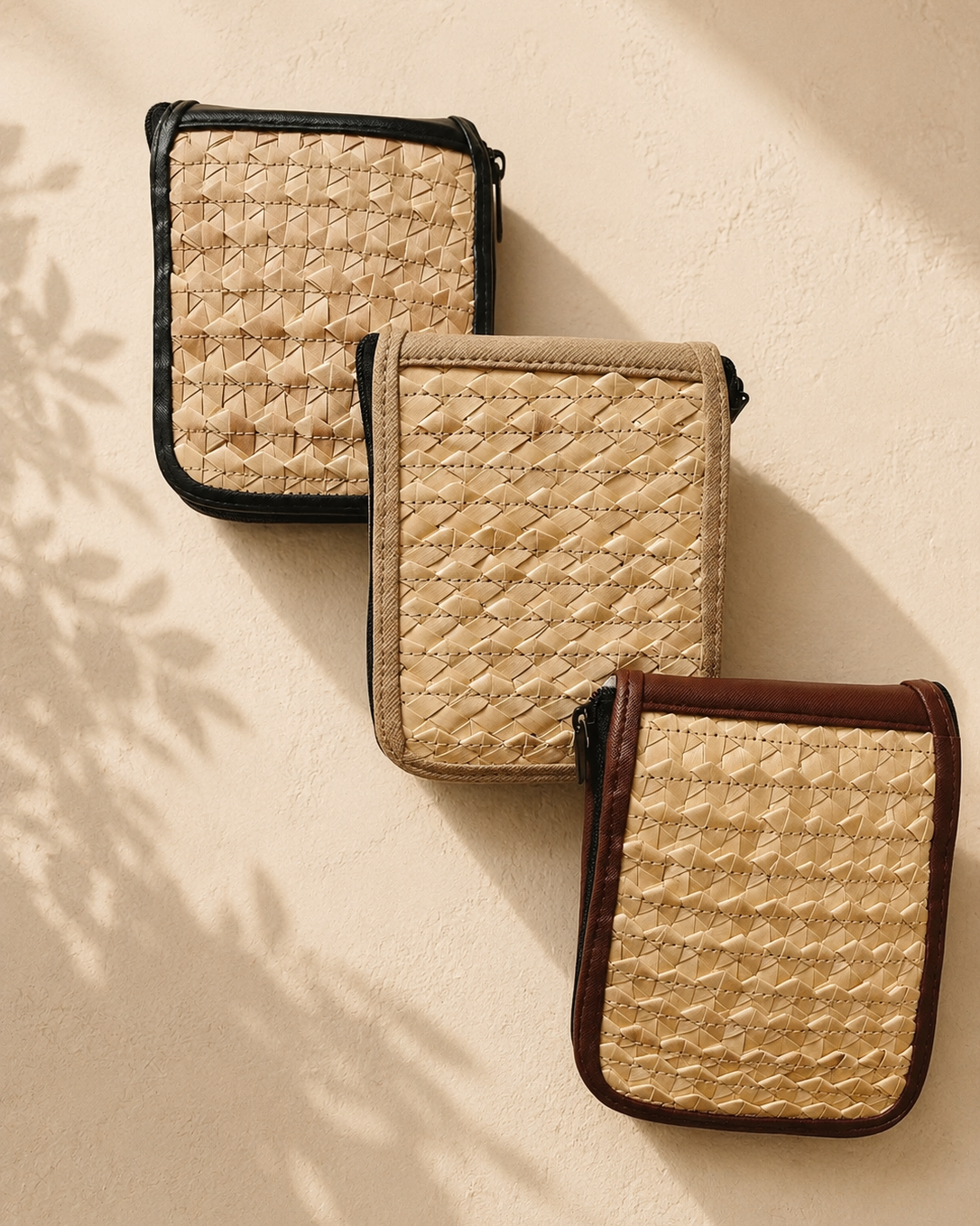 Cove Rattan & Canvas Eco Tote Bag