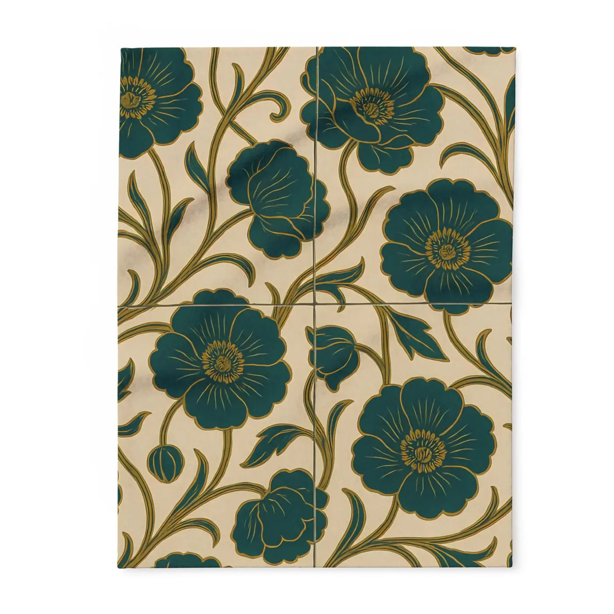 DipaliZ Floral Throw Blanket Arctic Fleece Softness