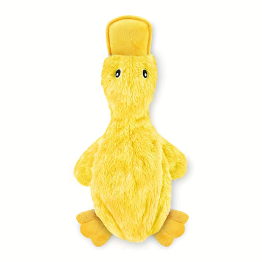 Best Pet Supplies Dog Toys For Small Medium And Large Breeds Cute No-Stuffed And Stuffed Duck With Soft Squeaky Fun For Indoor Puppies And Premium Puppies Plush No Mess Chewing And Playing