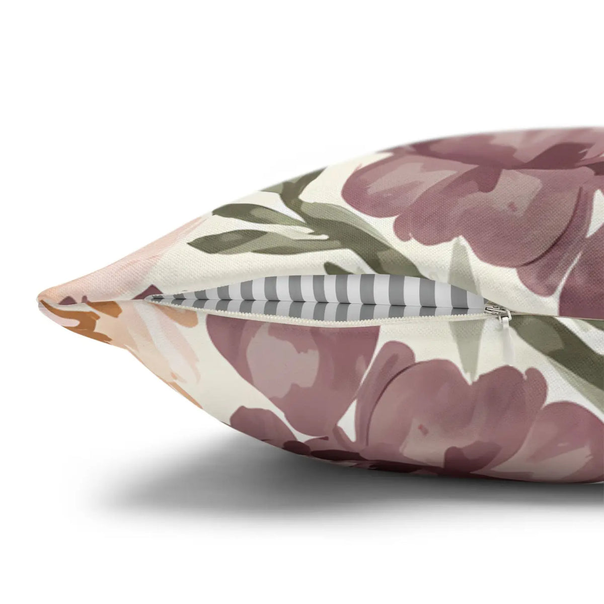 DipaliZ Floral Peony Pillowcase Spun Polyester 18x18
