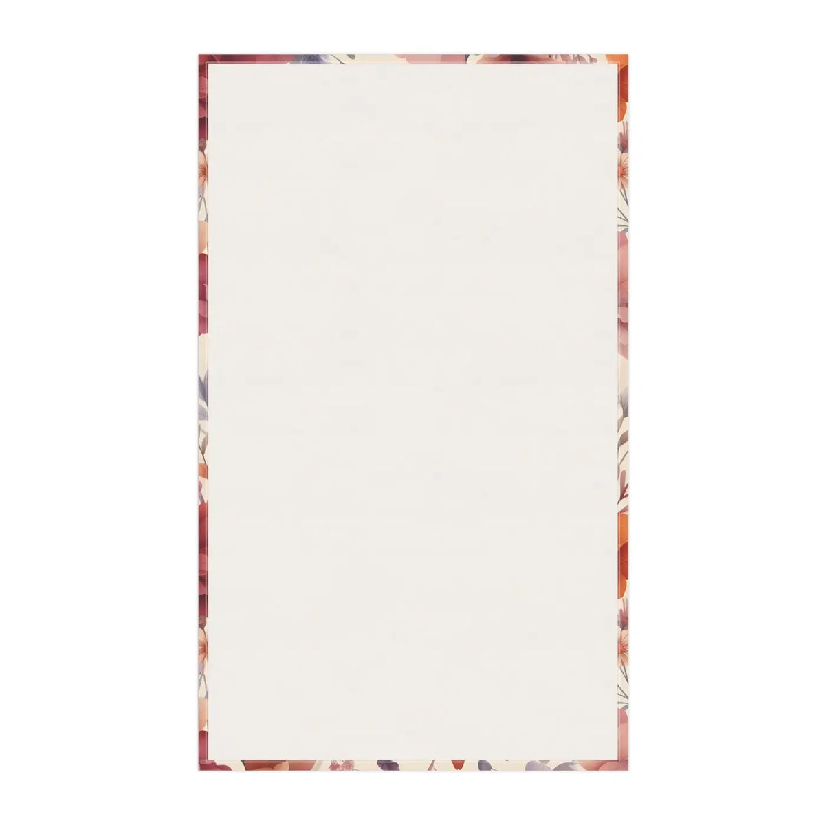 DipaliZ Vibrant Tea Towels Floral Print Cotton 18x30