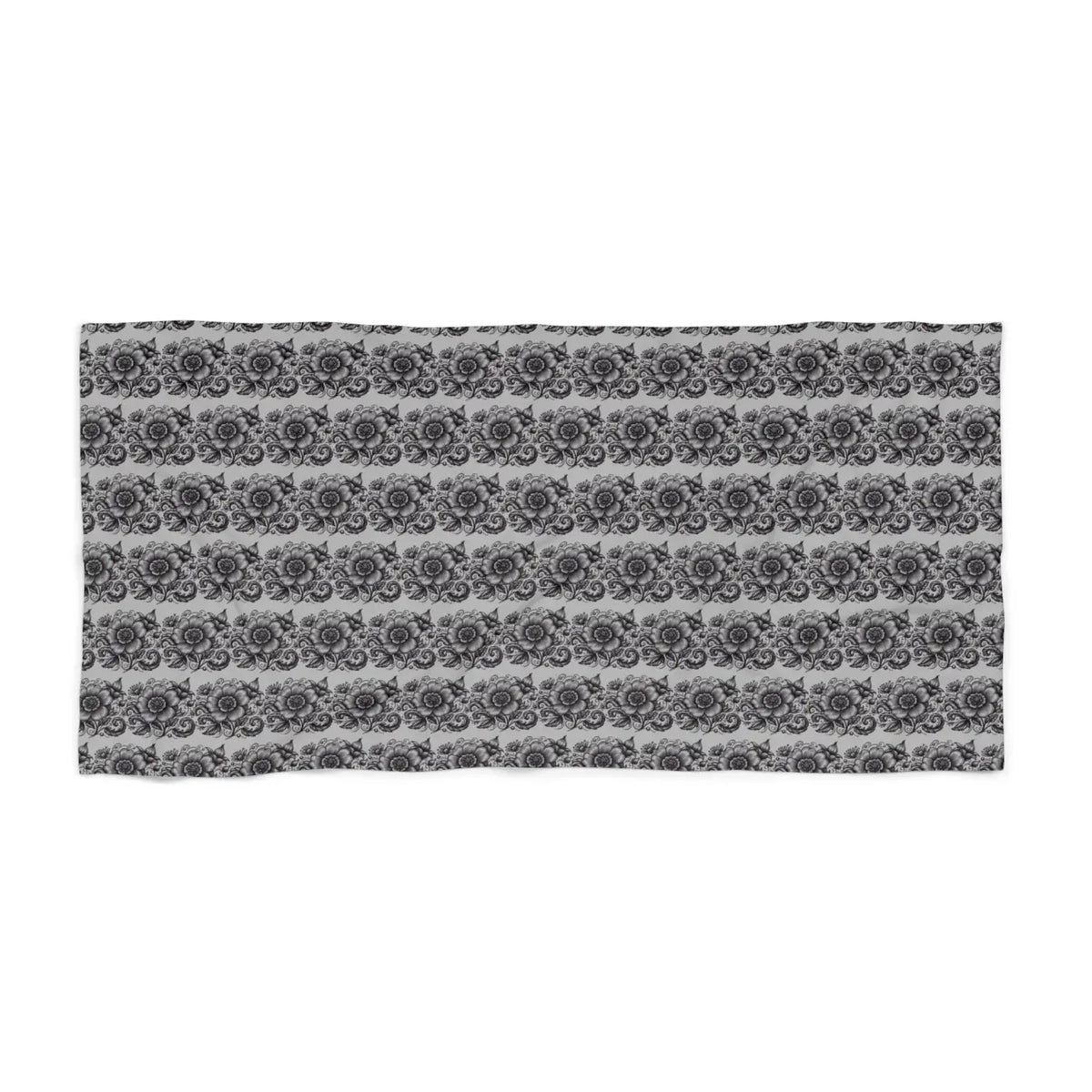 DipaliZ Floral Beach Towel Vivid Floral Prints Cotton Back