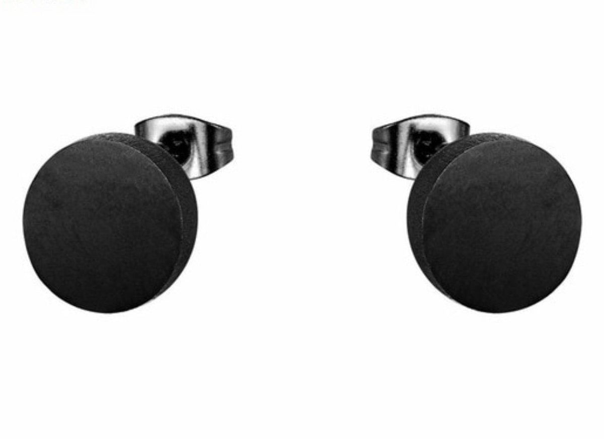 Button Stud Earrings for Men or Women Waterproof Hypoallergenic Stainless Steel Simple Elegant Modern Girls Boys Jewelry Jewellery