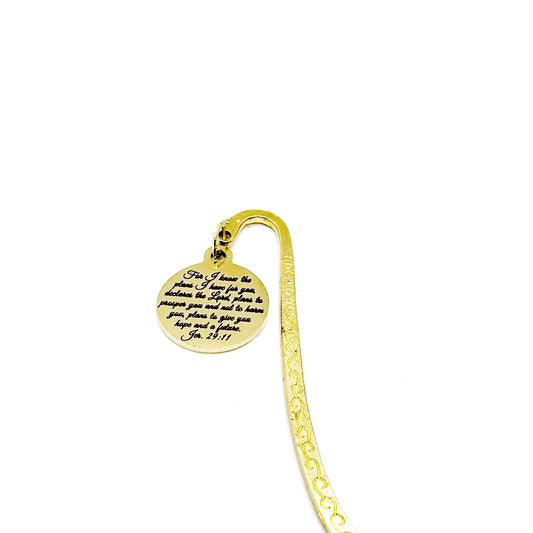 Jeremiah 29 11 For I Know The Plans I Have For You Small Bookmark, Faith Gift, Wife Gift, Daughter Gift, Going To College, Gods Plan For You