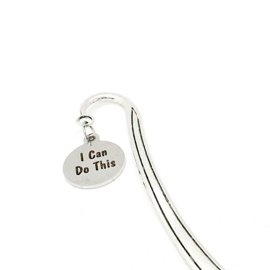 I Am Safe Bookmark, Reader Gift, Charm Bookmark, Recovery Gift For Her, Daughter Gift, Wife Gift, Mom Gift, Encouraging Her, Motivating