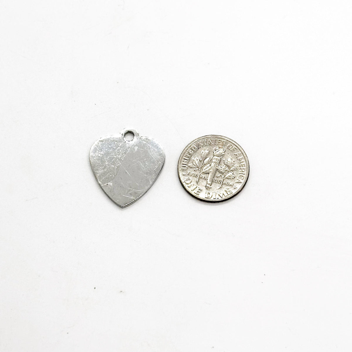 Let Your Spirit Soar Clip On Charm Stainless Steel Engraved Heart Keychain Inspirational Gift