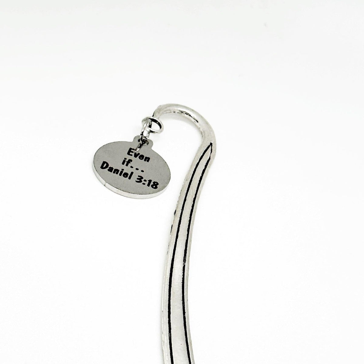 Even If Daniel 3 18 Charm Bookmark Christian Scripture Shepherd Hook Bookmark Faith Bible Verse Gift
