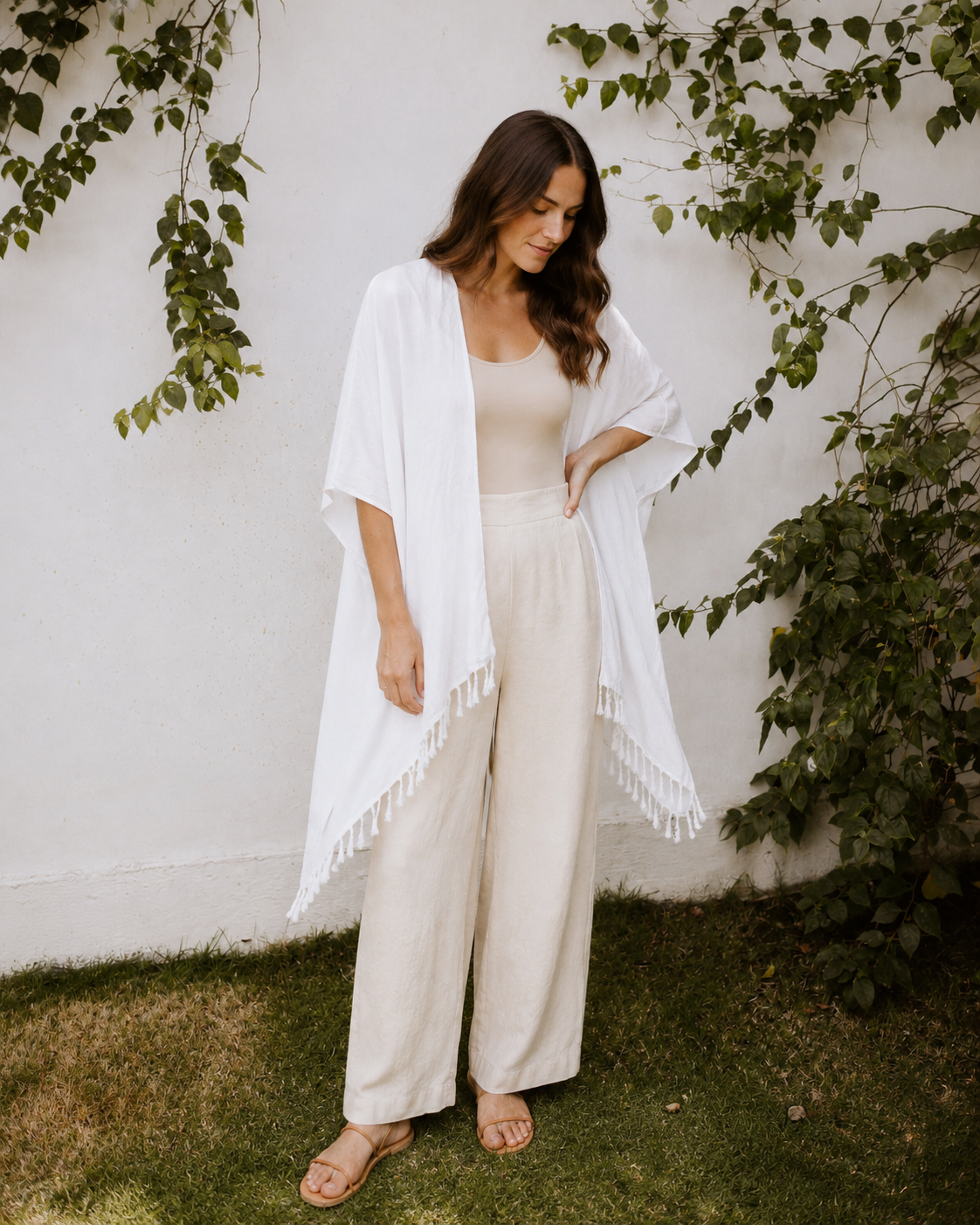 Solid Color Kimonos