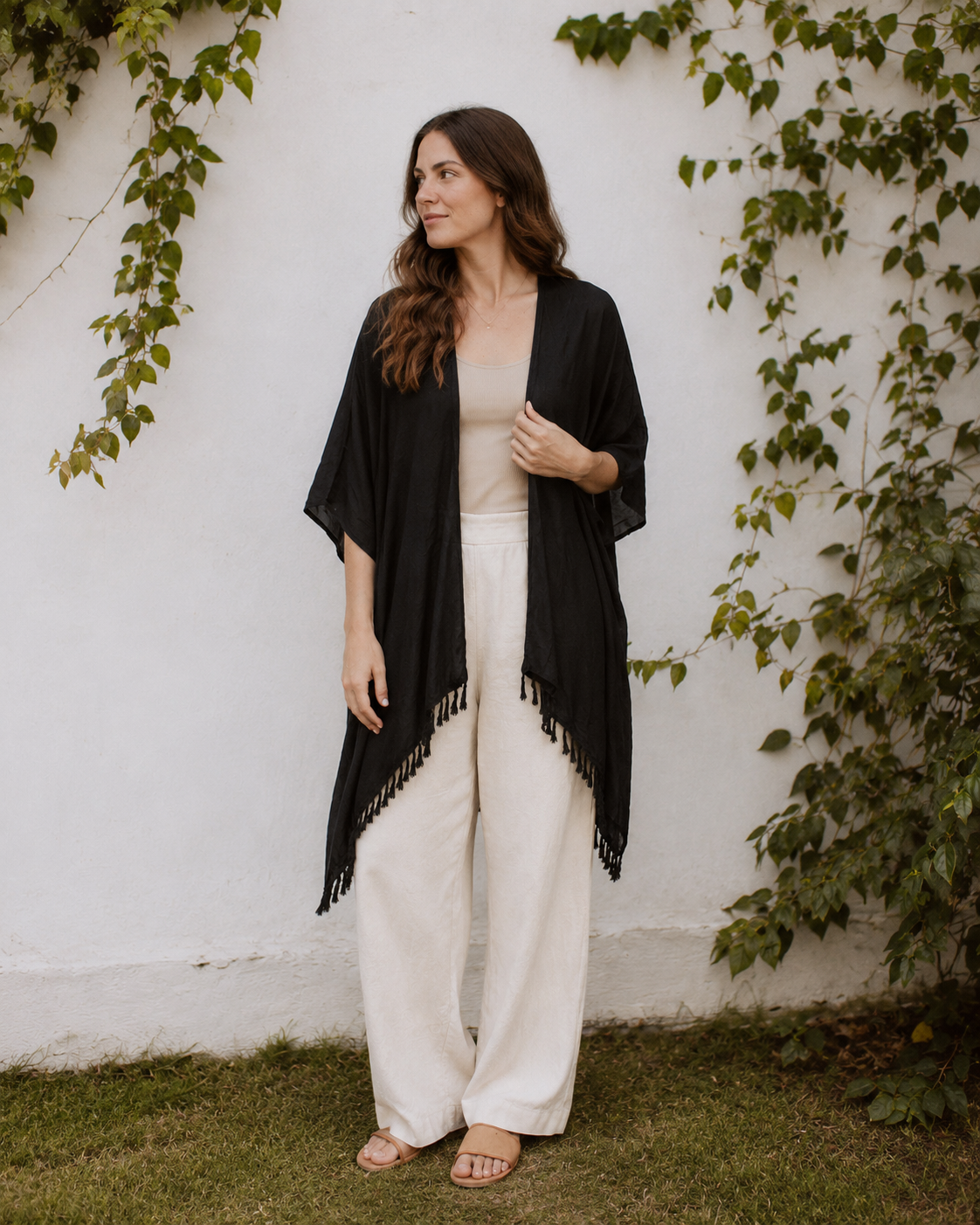 Solid Color Kimonos