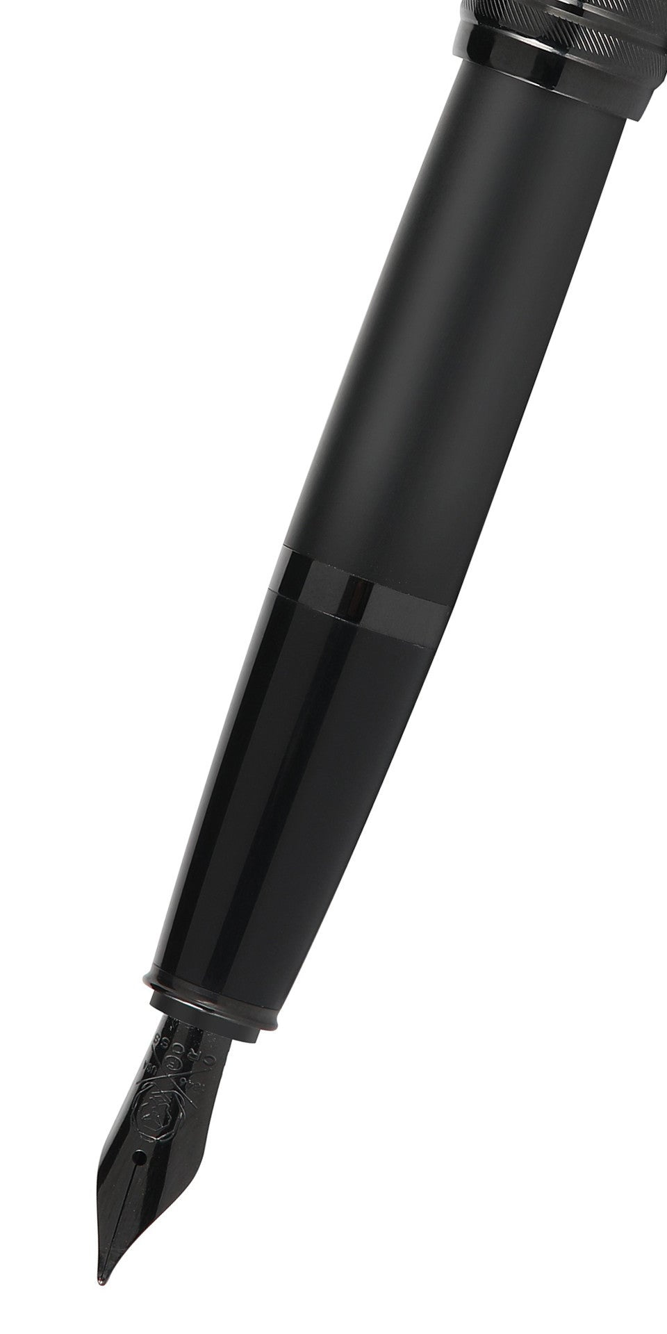 Bailey™ Matte Black Lacquer Stainless Steel Fine Nib Fountain Pen