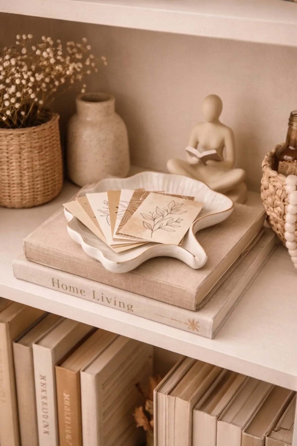 Soap Dish - Ceramic Golden Leaf