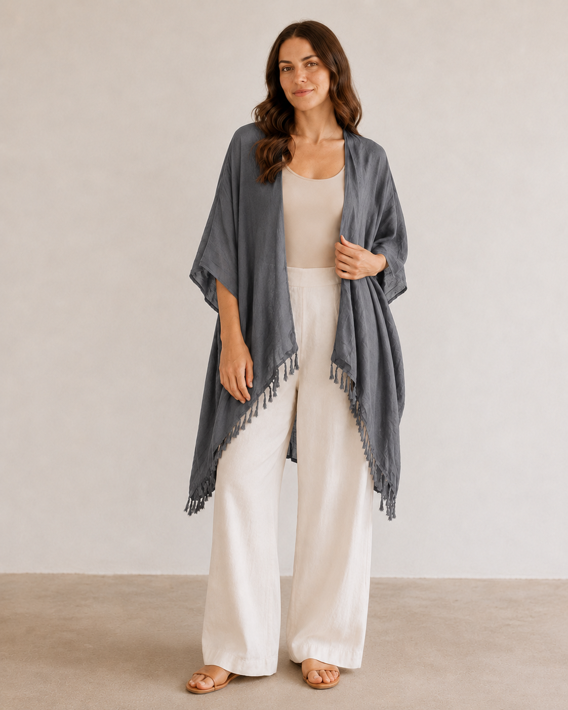 Solid Color Kimonos
