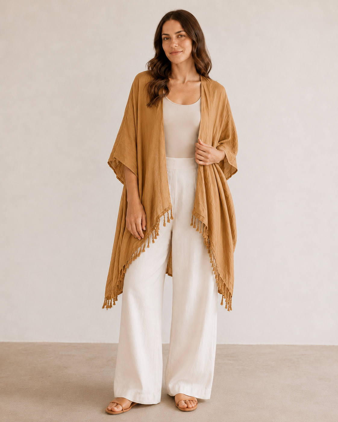 Solid Color Kimonos