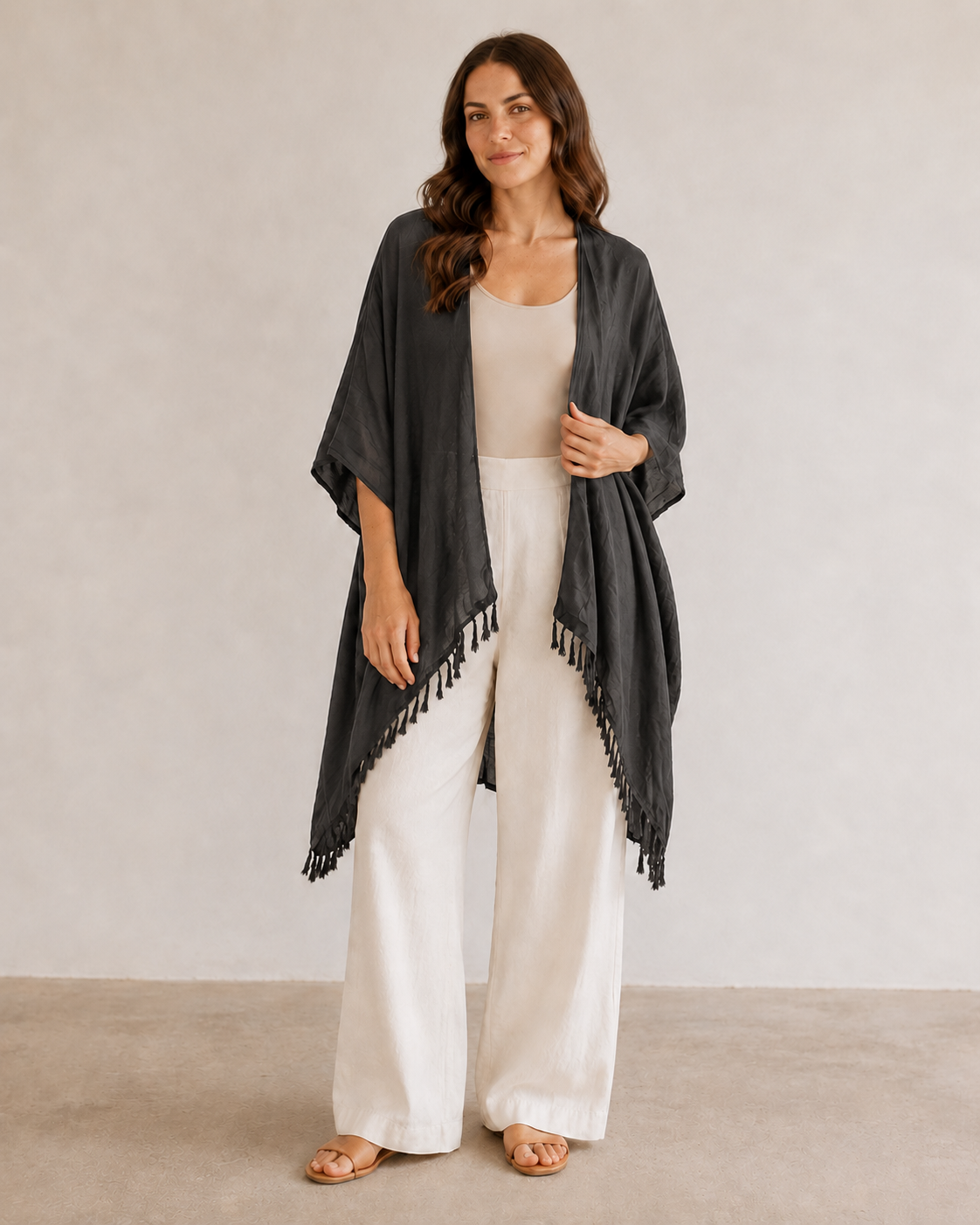 Solid Color Kimonos