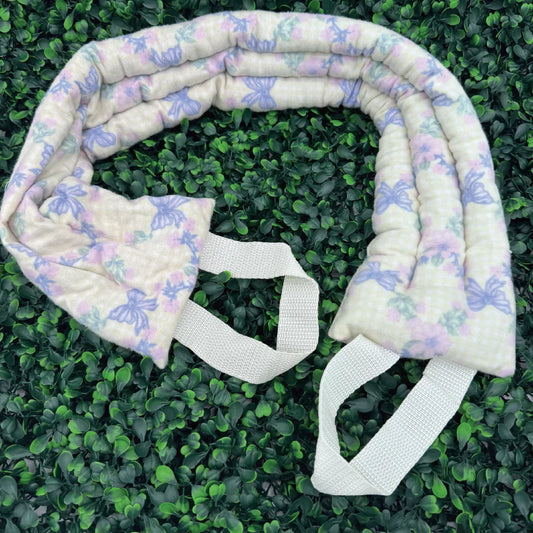 Simply Southern® Weighted Neck Wrap Yellow Floral