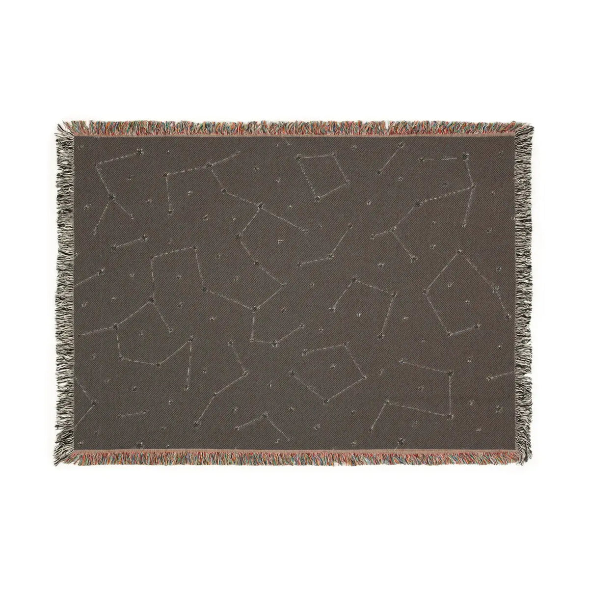 DipaliZ Starry Night Woven Blanket – Cotton Night Sky Blanket