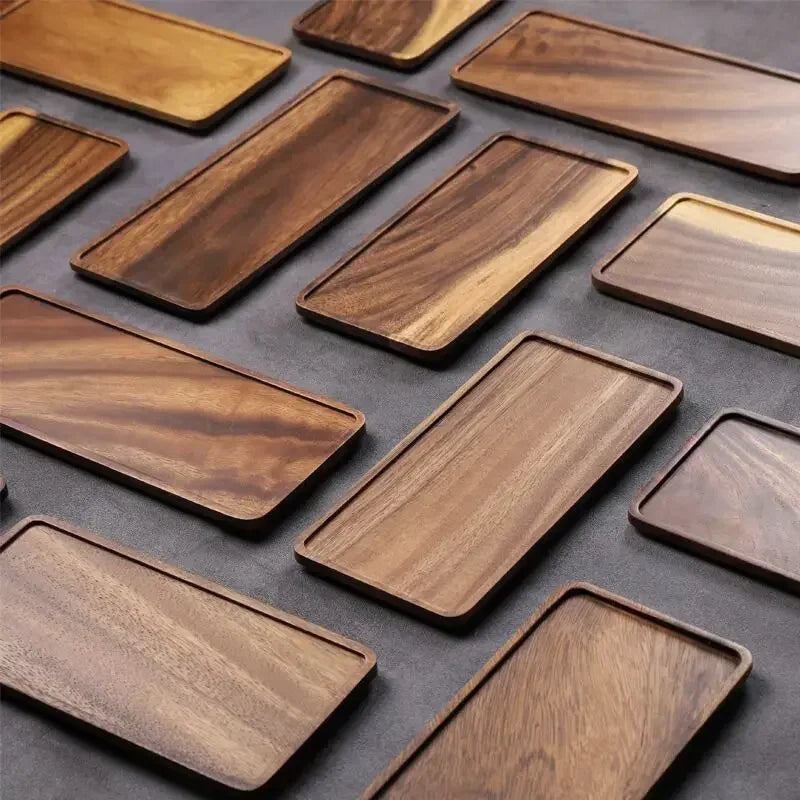 Tray - Wooden Rectangular